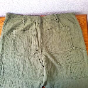 Pants Old Navy Women’s Size 14 Green Gauze